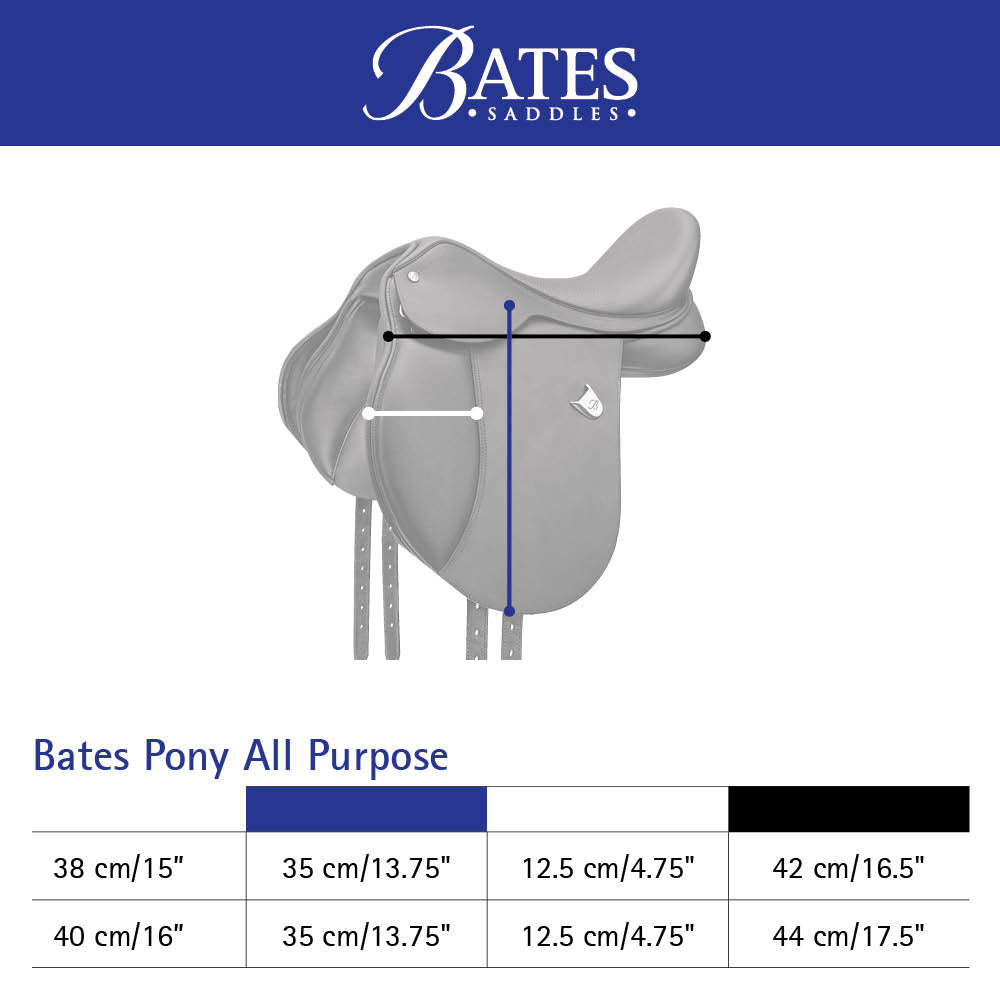 Bates Pony Club All Purpose Saddle