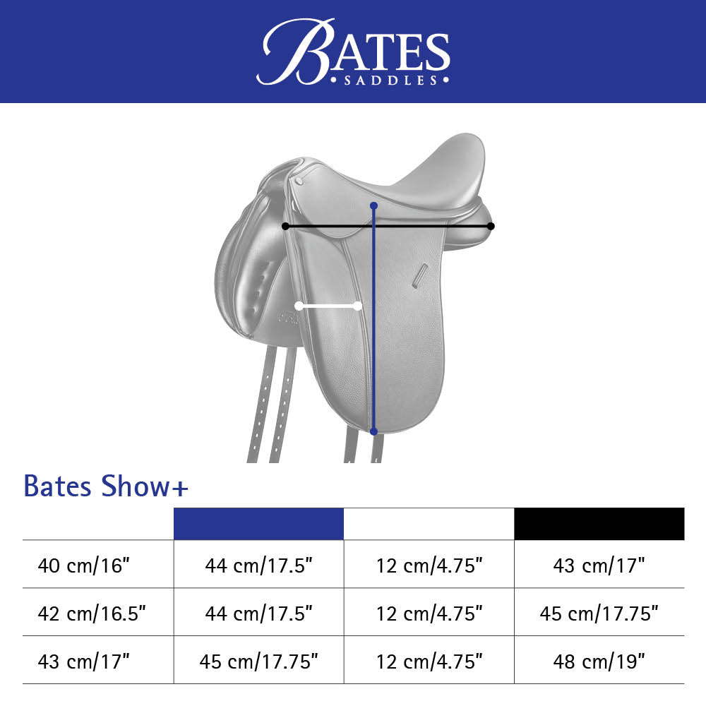 Bates Show in Classic Black Luxe Leather (DISCONTINUED MODEL)
