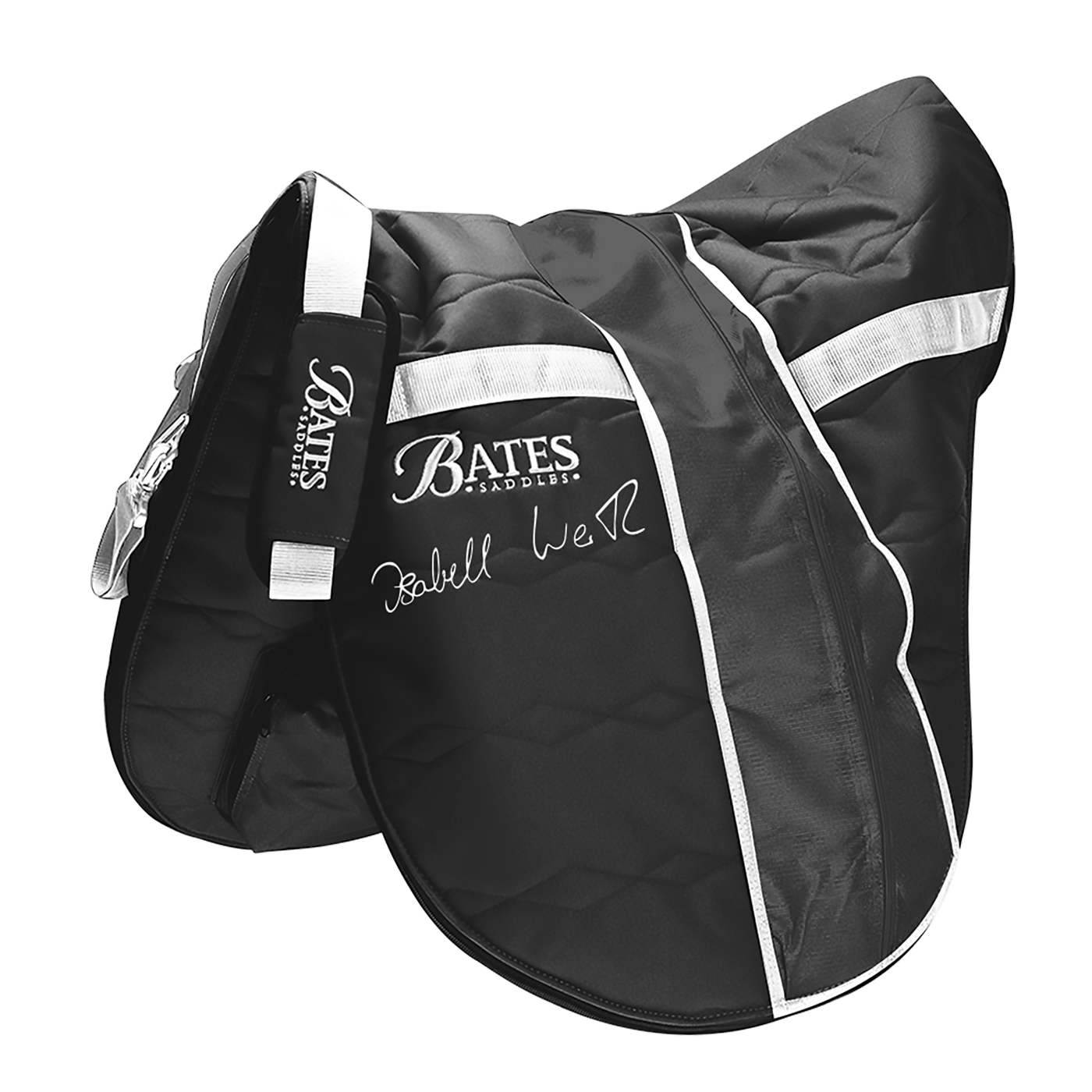 Premium saddle carry bag with Isabell Werth signature - limited edition