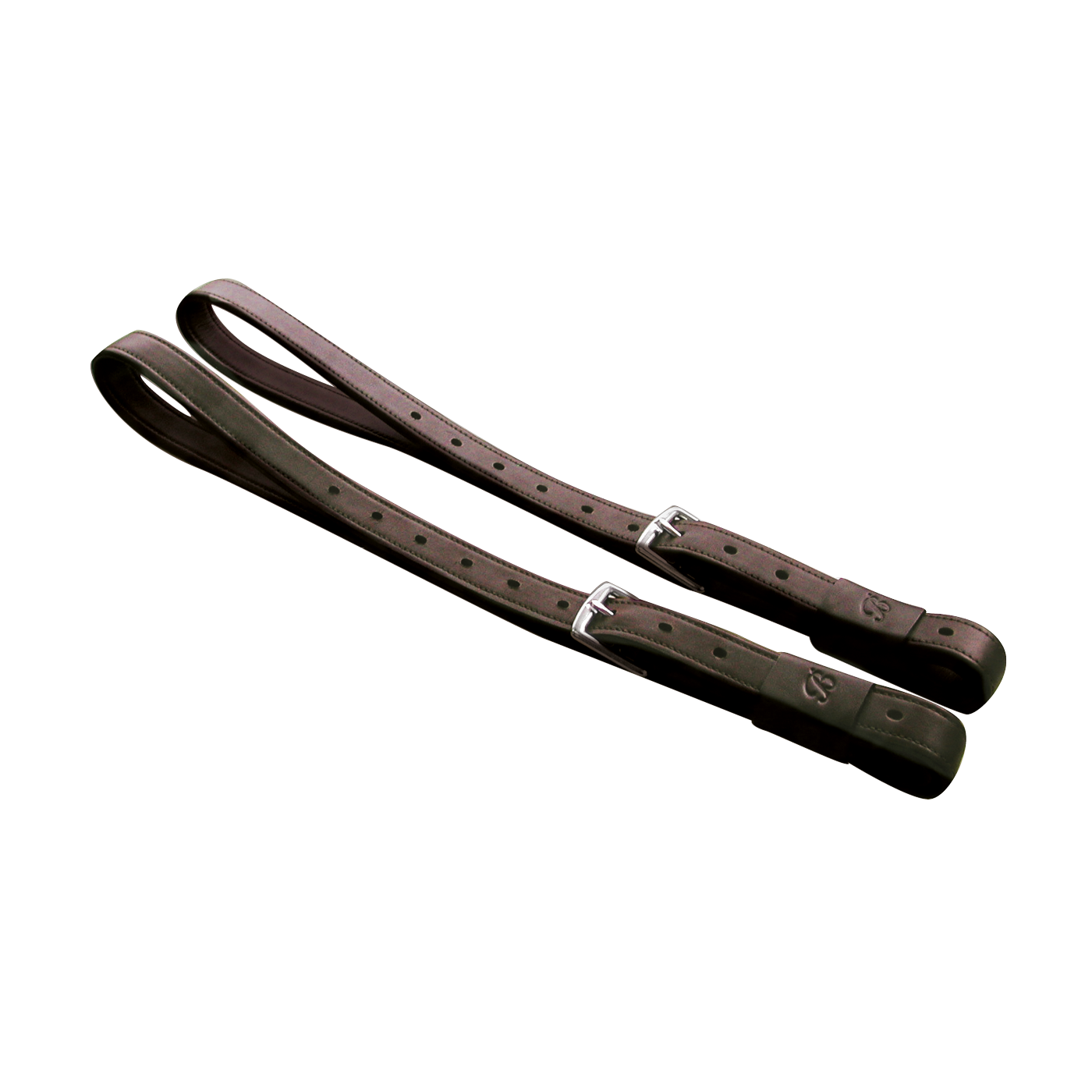 Bates Stock Stirrup Leathers with Heritage Leather