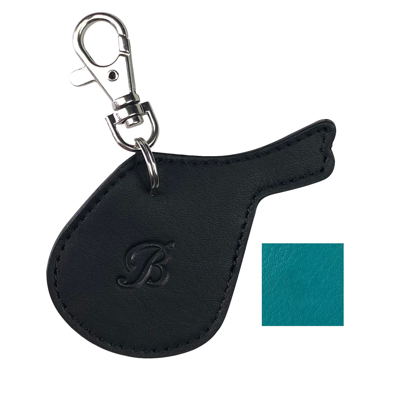 Bates Jump Saddle Key Ring