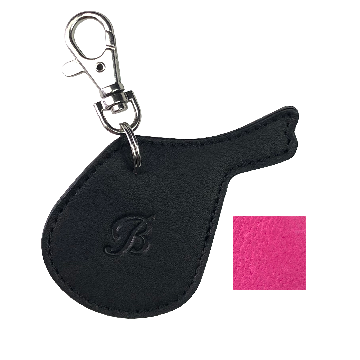 Bates Jump Saddle Key Ring