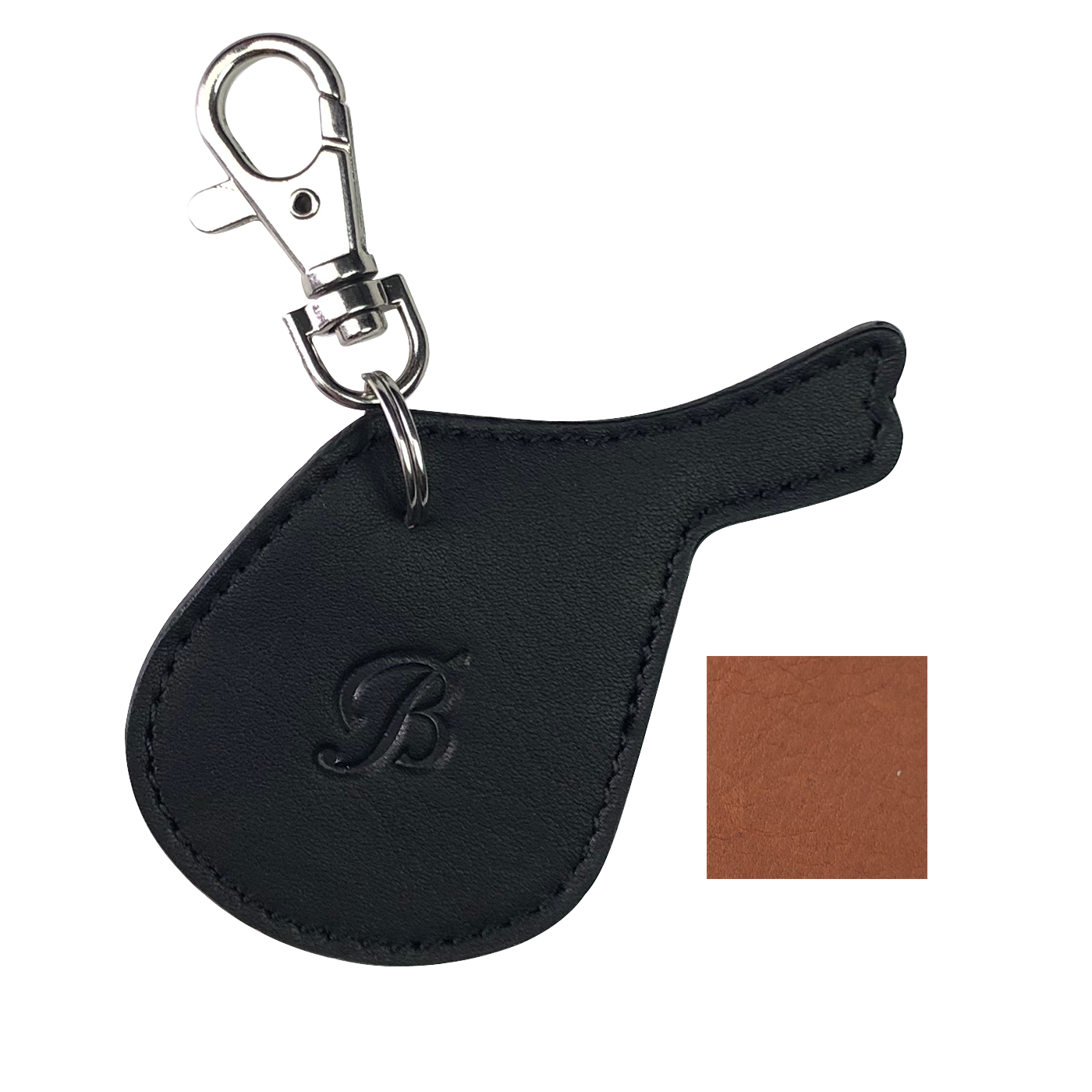 Bates Jump Saddle Key Ring