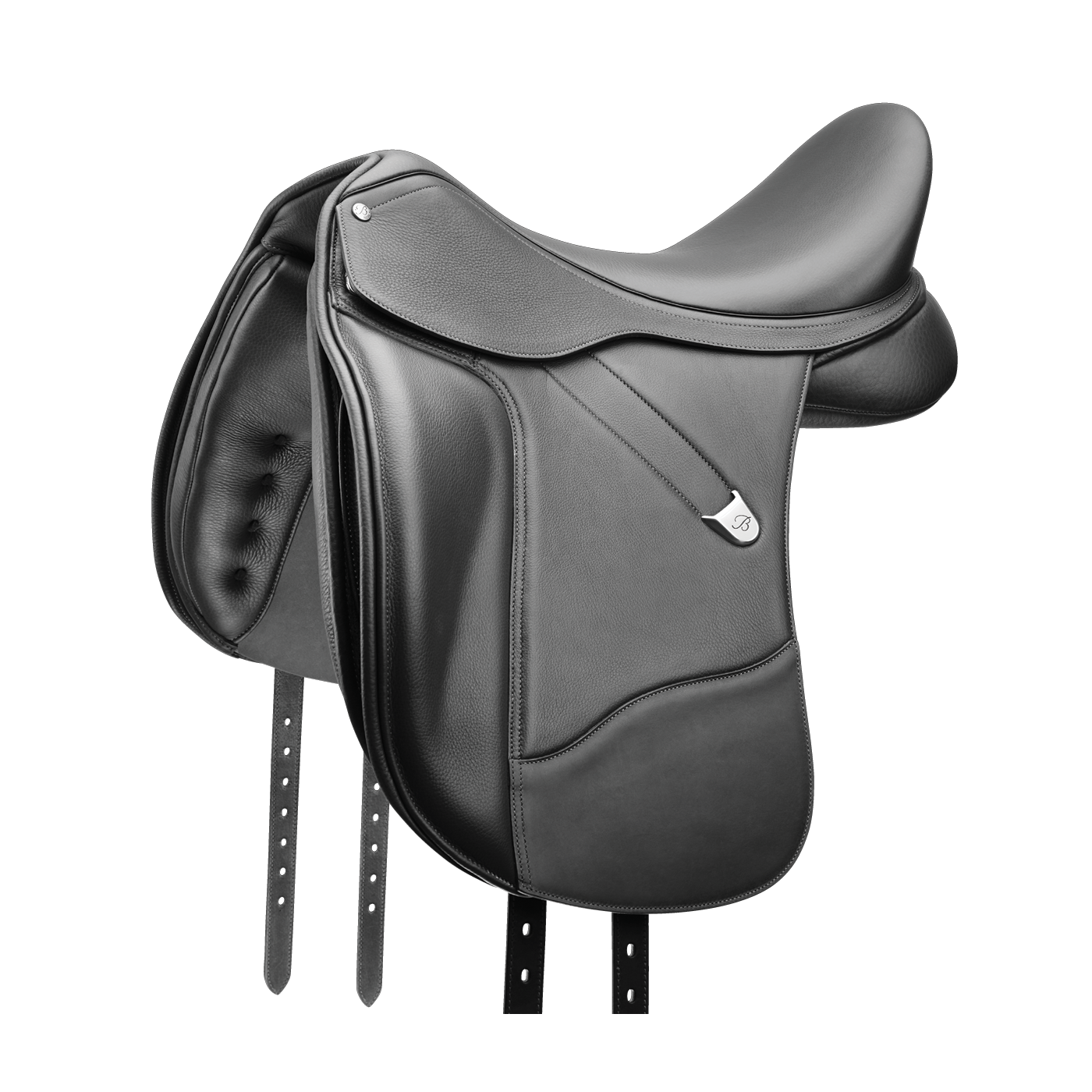 Bates Dressage in Classic Black Opulence Leather (DISPLAY MODEL)