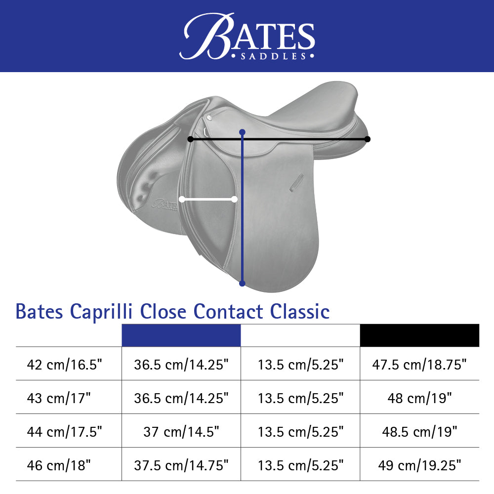 Bates Caprilli Close Contact Classic