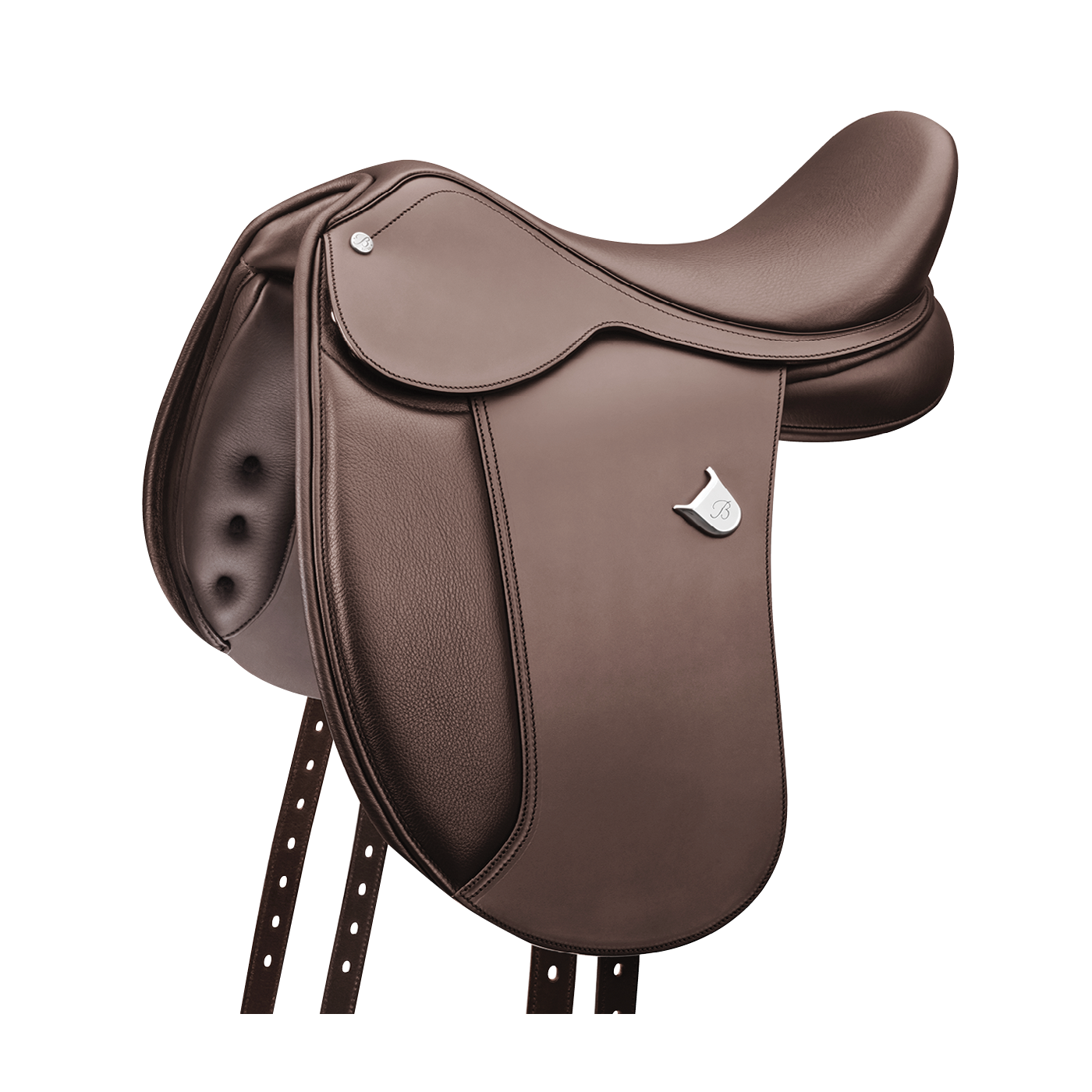 Bates Pony Dressage with long flap in Classic Brown Heritage Leather (DISPLAY MODEL)